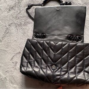 Karl Lagerfeld Black Quilted Women's Bag